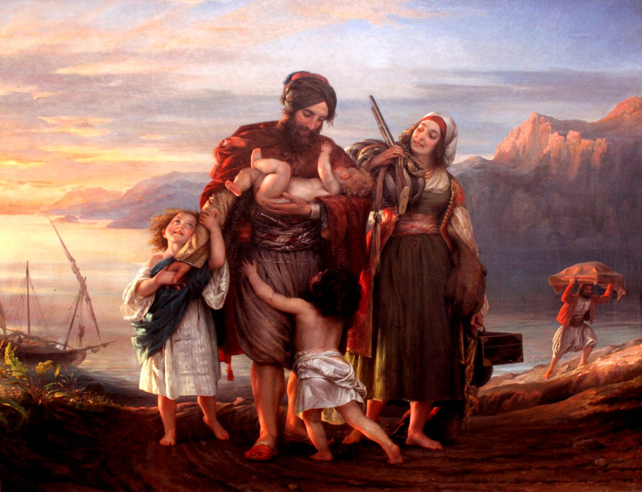 Palikare Eve Dönüş by Eduard Magnus