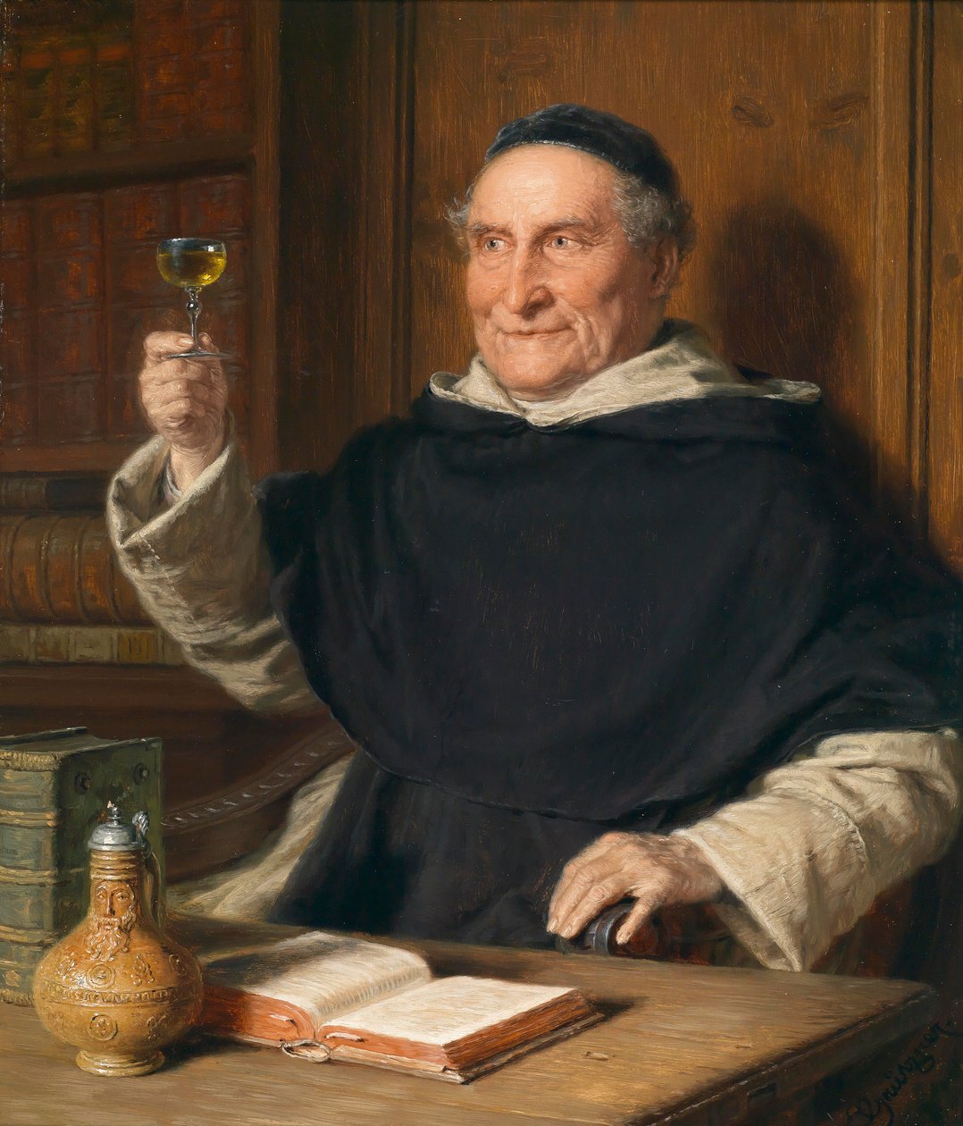 Eduard Grützner by Eduard von Grutzner