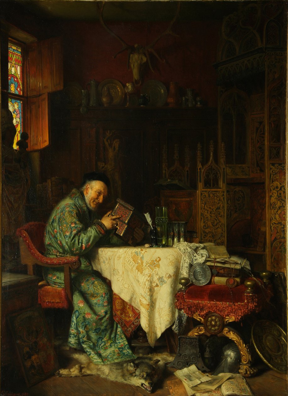 Koleksiyoncu, 1880 by Eduard Gruetzner von