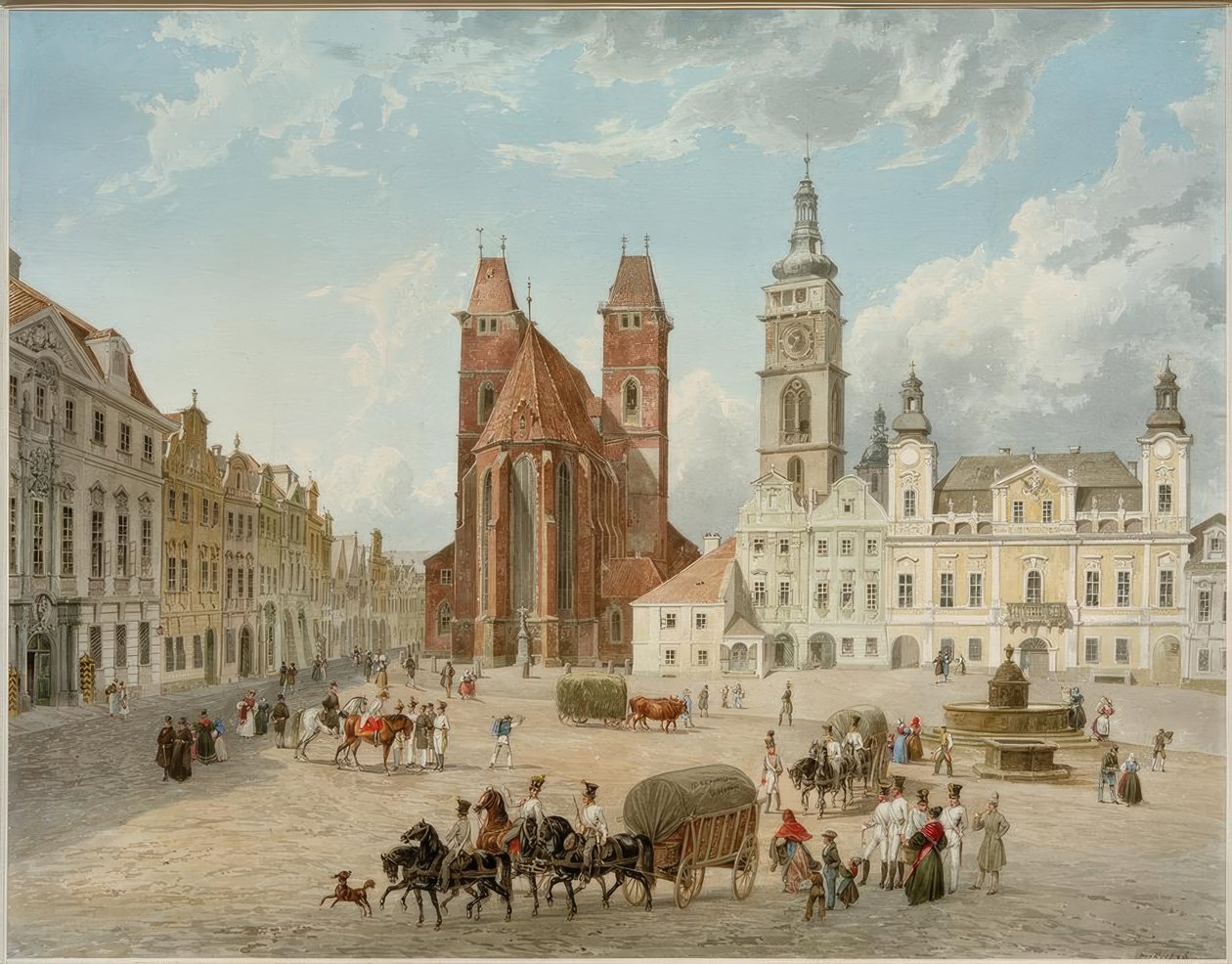 Königgrätz / Hradec Králové (Nordostböhmen, Tschechien), by Eduard Gurk
