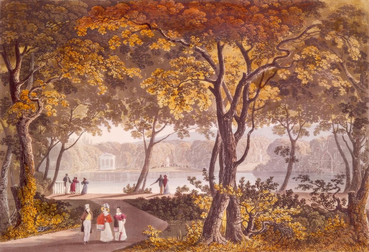 Toplitz. saray bahçesi by Eduard Gurk