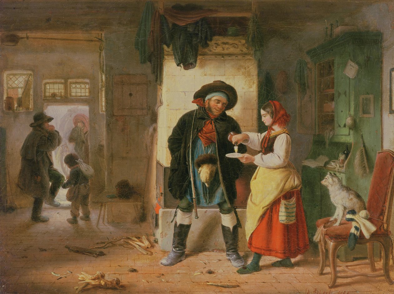 Bir ısınan tot, efendim!, 19. yüzyıl by Eduard Gustav Seydel