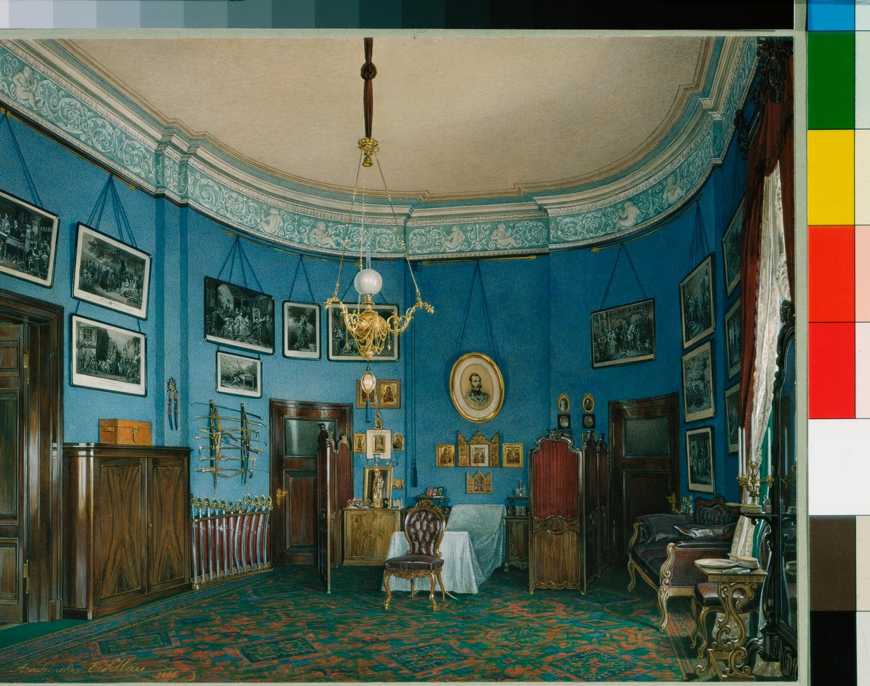 Kışlık Sarayın İç Mekanları (Palais d