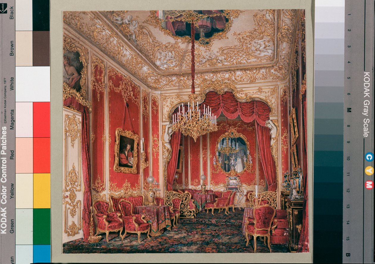 Kışlık Sarayın İç Mekanları (Palais d