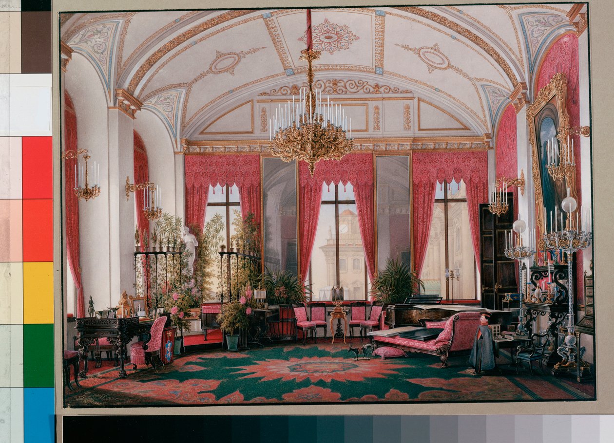Kışlık Sarayın İç Mekanları (Palais d