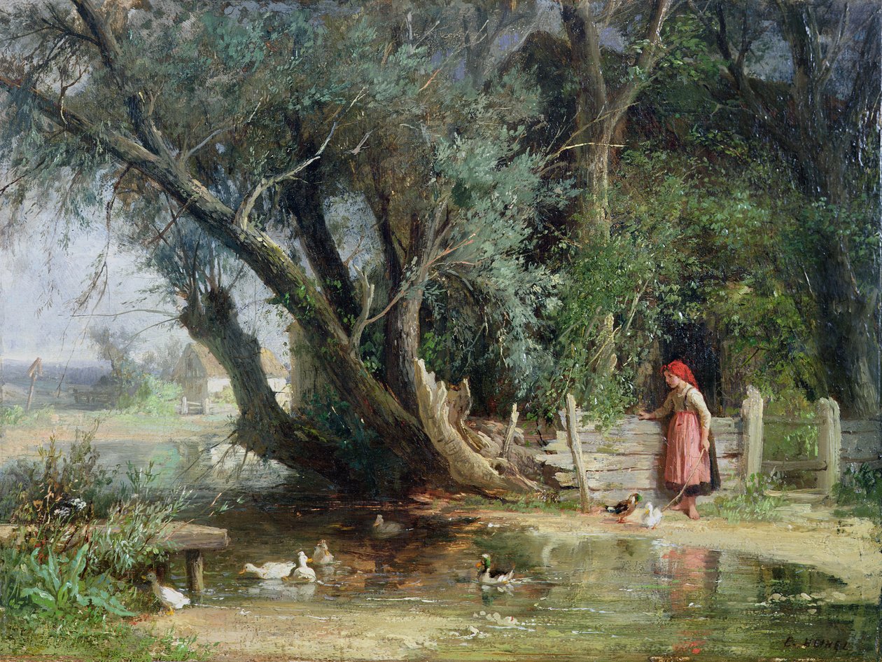 Ördek Göleti by Eduard Heinel