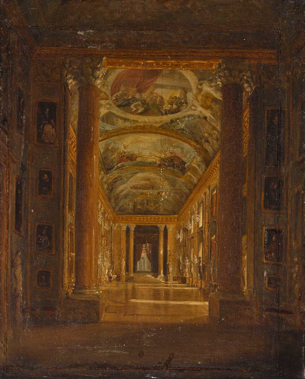 Colonna Galerisi, Büyük Oda. by Eduard Heuss
