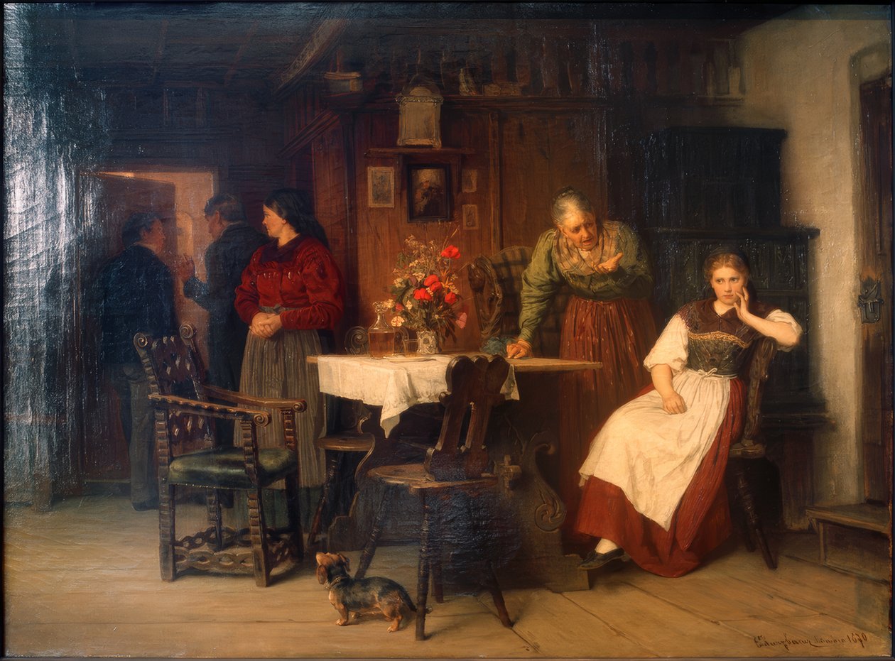 reddedilen talip by Eduard Kurzbauer