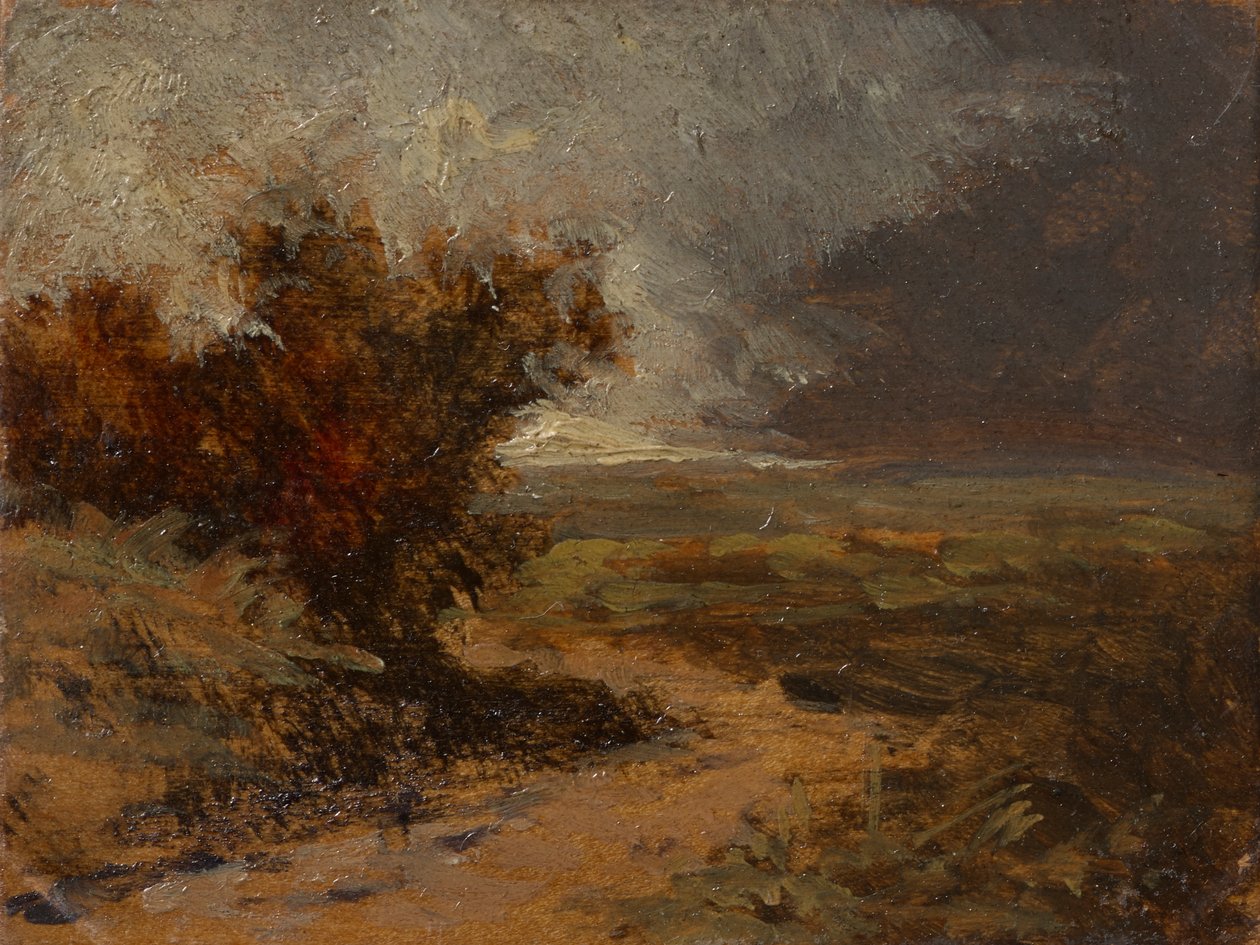 fırtına manzarası by Eduard Peithner von Lichtenfels