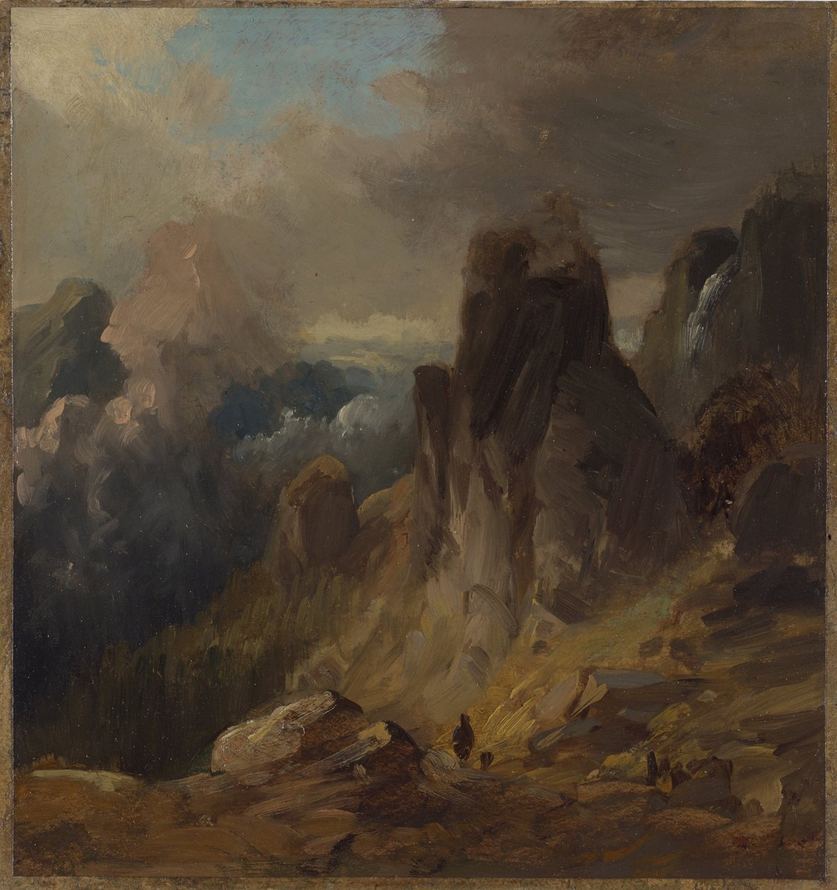kamp duvarı by Eduard Schleich der Ältere