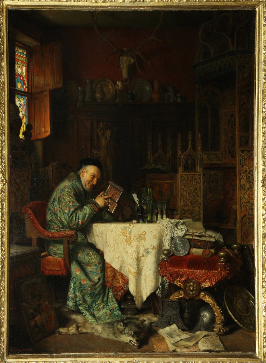 Koleksiyoncu (tefeci) - Eduard von Gruetzner