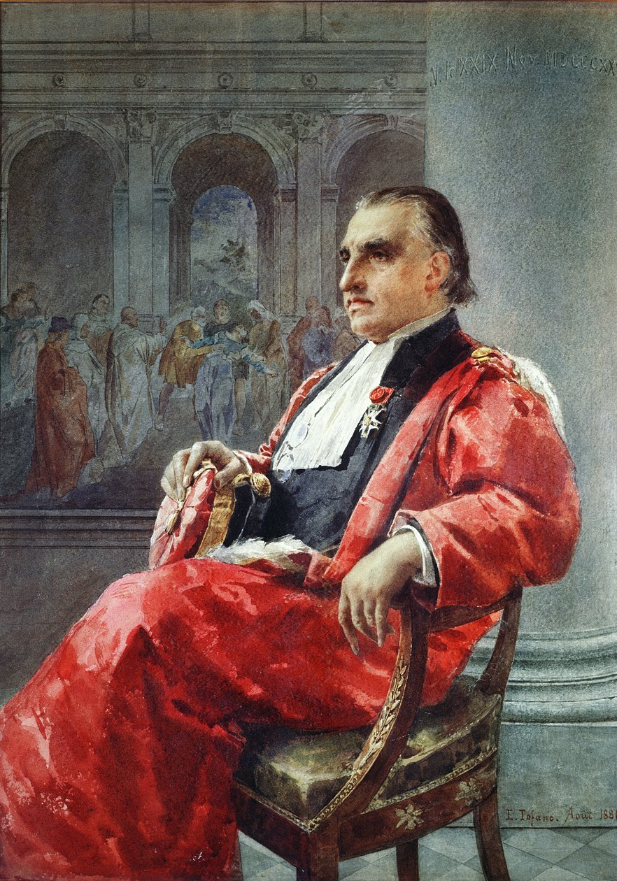 Jean-Martin Charcot (1825-93) Ağustos 1881 by Eduardo Tofano