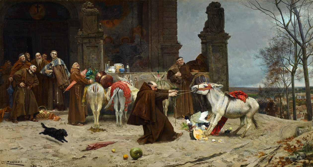 Manastıra Dönüş by Eduardo Zamacois y Zabala