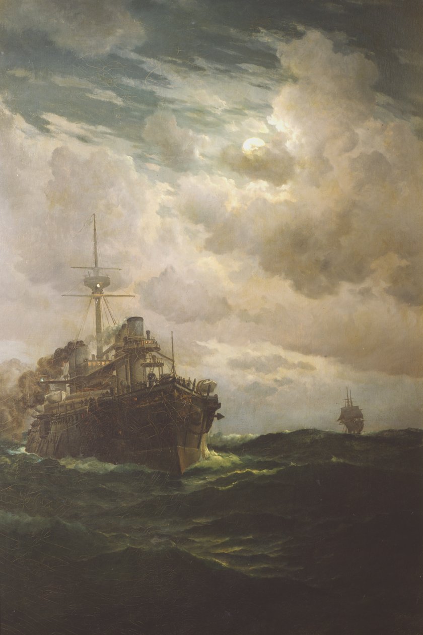 Zırhlı İnebahtı by Eduardo de Martino