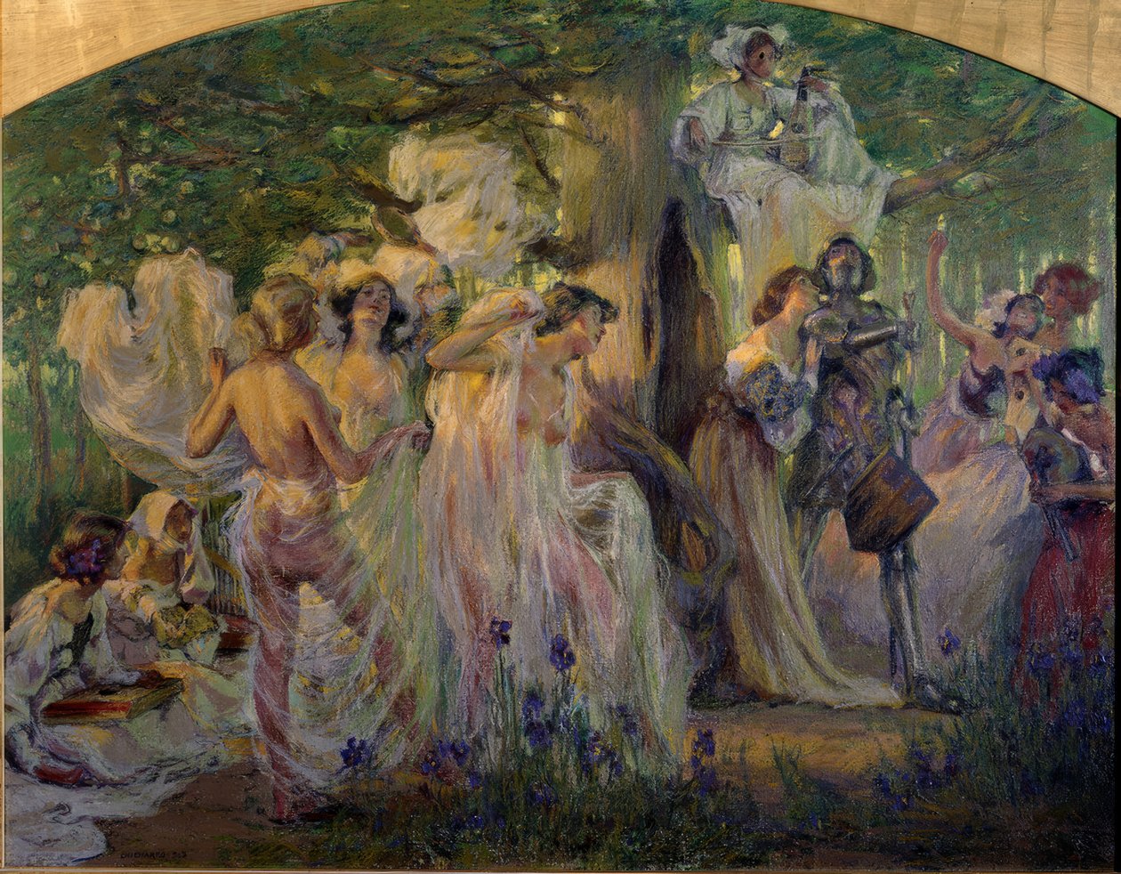 Sihirli ormandaki Reinaldo by Eduardo Chicharro y Agüera