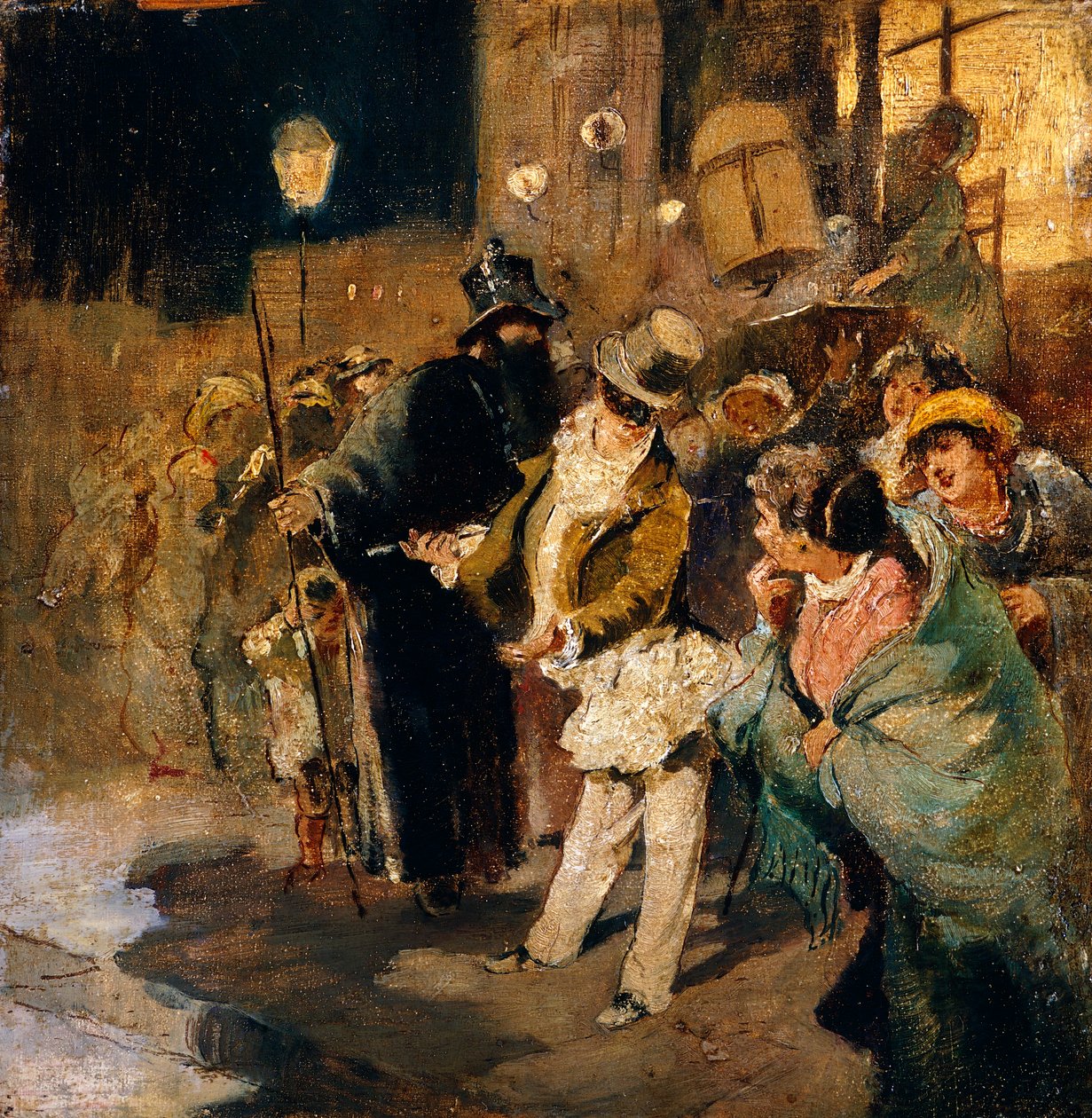 Karnaval, Dalbono Edward (1841-1915) by Eduardo Dalbono