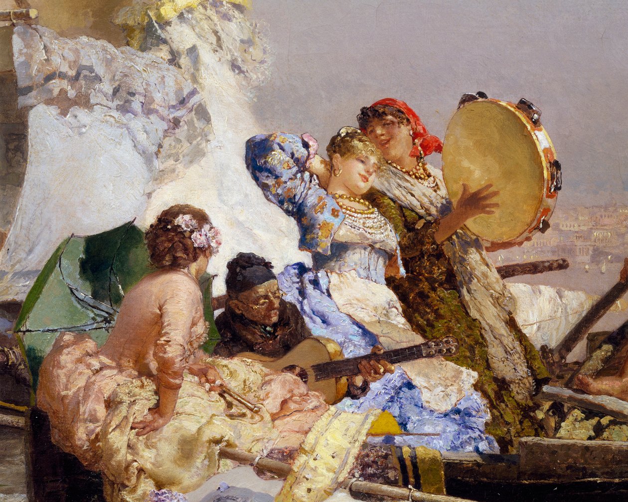 The New Song With Words and Music, by Edoardo Dalbono, detail by Eduardo Dalbono