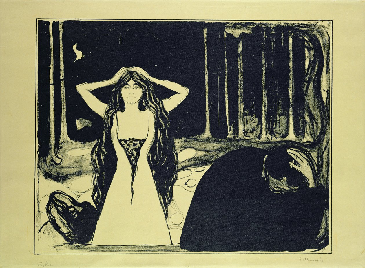 Küller (Düşüşten Sonra), 1899 (ayrıca bkz. 54424) by Edvard Munch