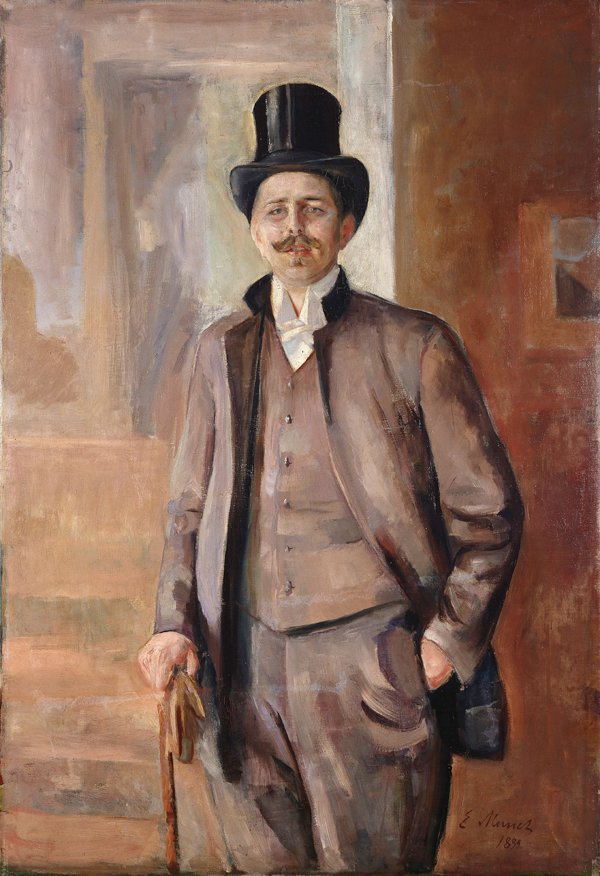 Karl Dornberger by Edvard Munch