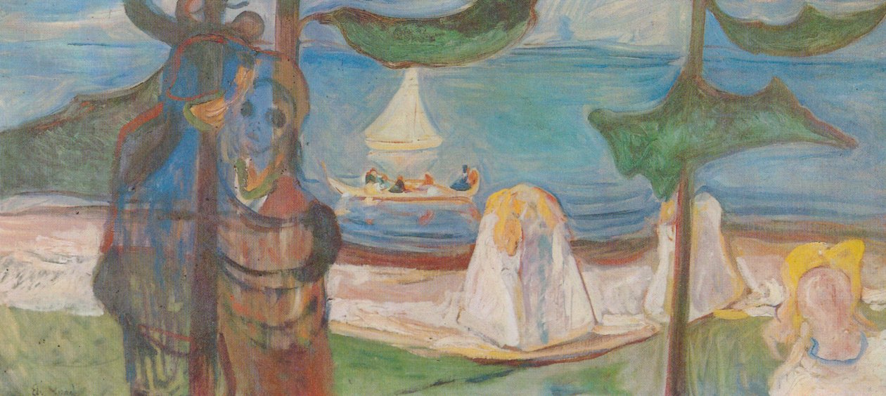 Yaz günü by Edvard Munch