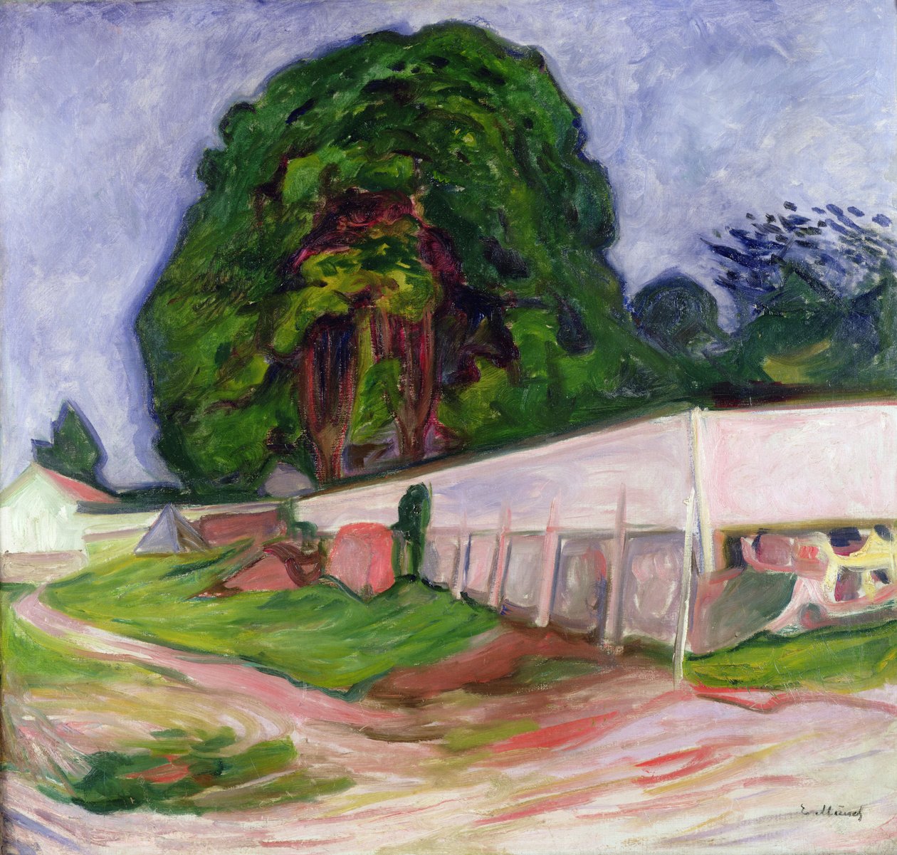 Asgardstrand'da Yaz Gecesi, 1904 by Edvard Munch