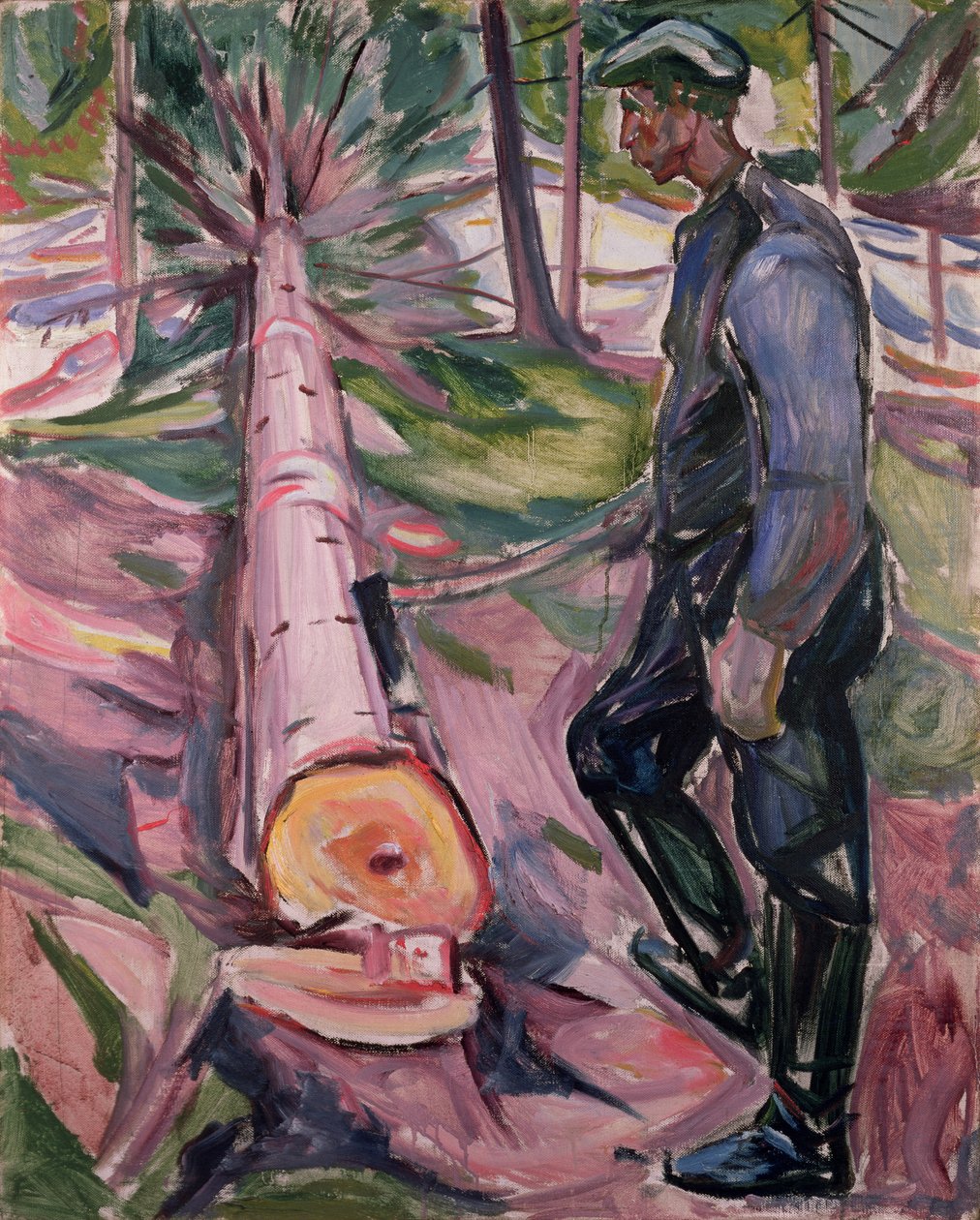 oduncu by Edvard Munch