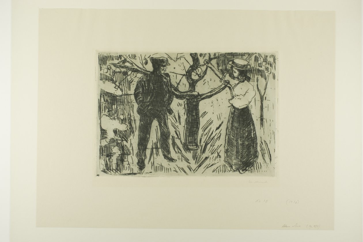 Adem ve Havva by Edvard Munch