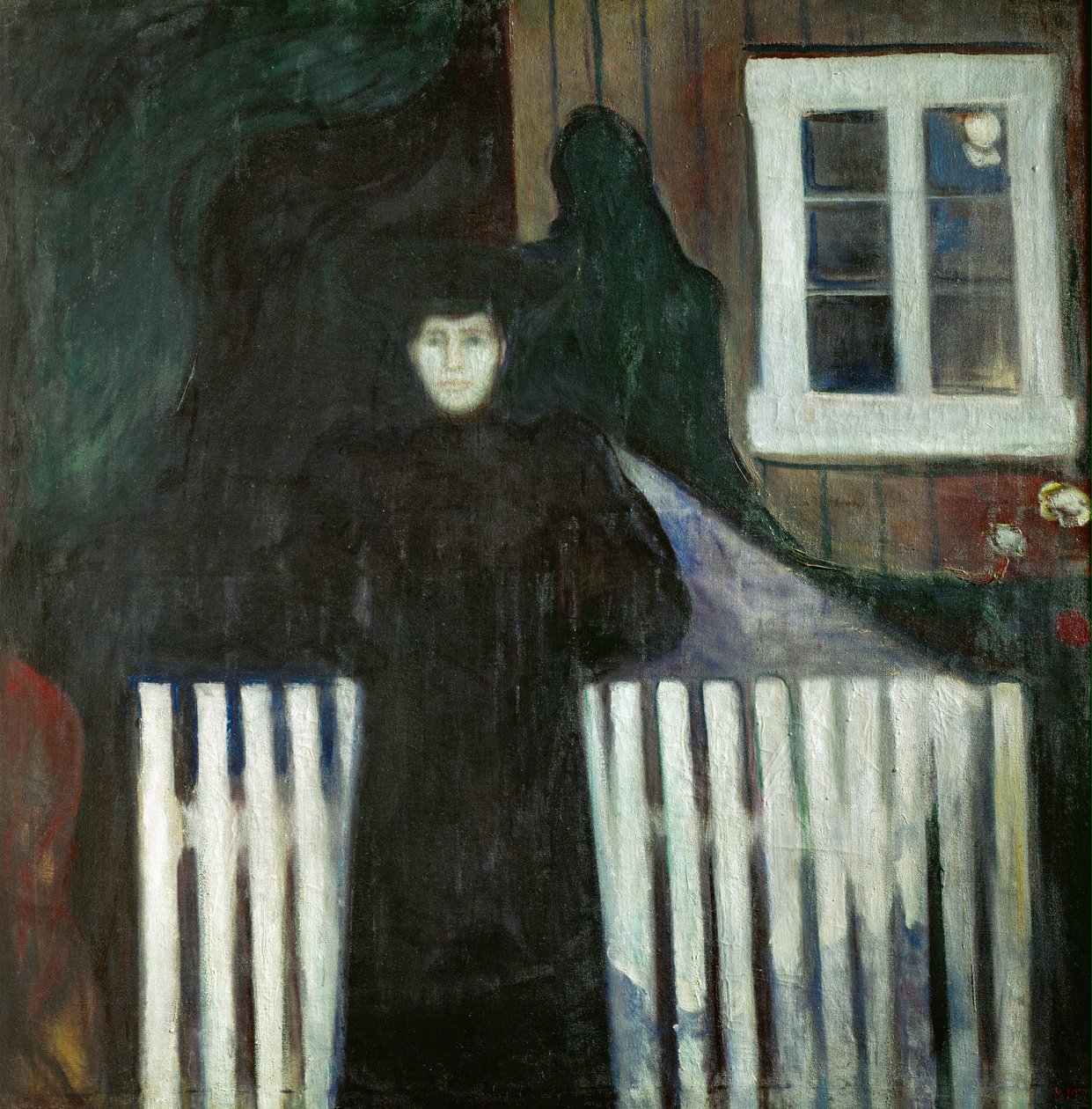Anguish (tuval üzerine yağlıboya) by Edvard Munch