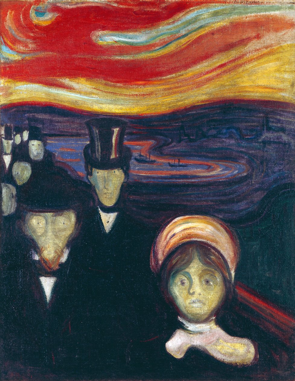 Endişe by Edvard Munch
