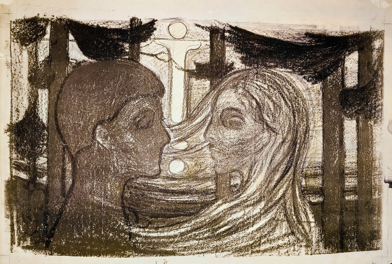 cazibe II by Edvard Munch
