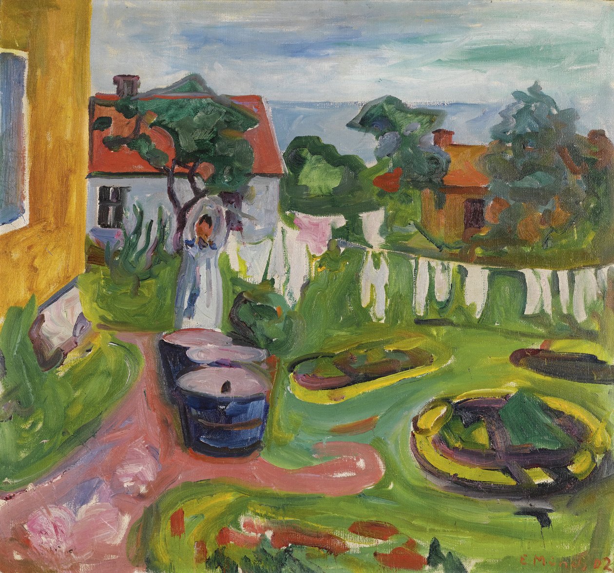 Asgardstrand par Munch, Edvard (1863-1944) by Edvard Munch