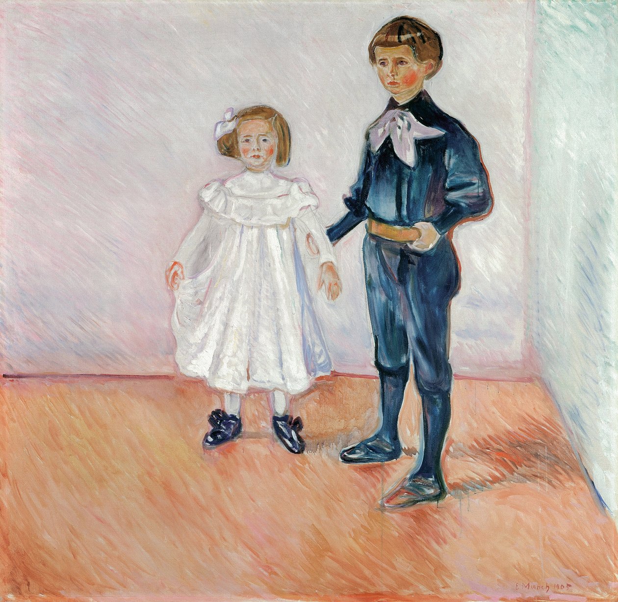 Erdmute ve Hans-Herbert Esche, Munch, Edvard (1863-1944). Tuval üzerine yağlıboya by Edvard Munch