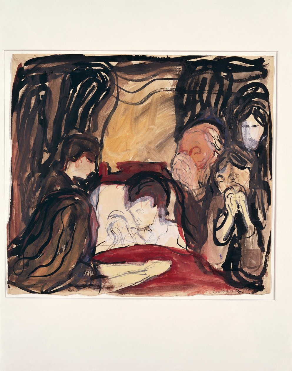 Ateş by Edvard Munch