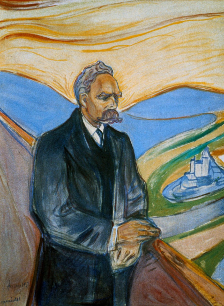 Friedrich Nietzsche, 1906 by Edvard Munch