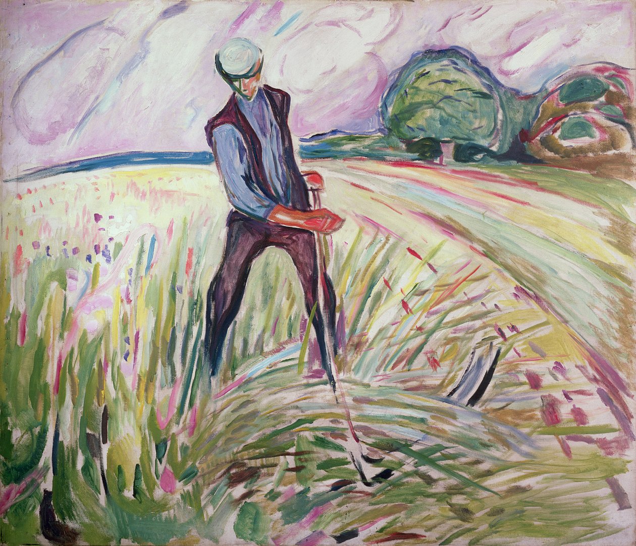 saman yapımı by Edvard Munch