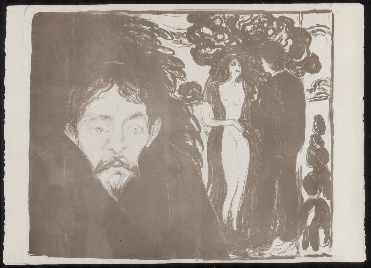 Kıskançlık by Edvard Munch