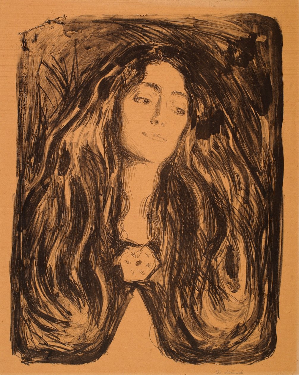 madonna by Edvard Munch