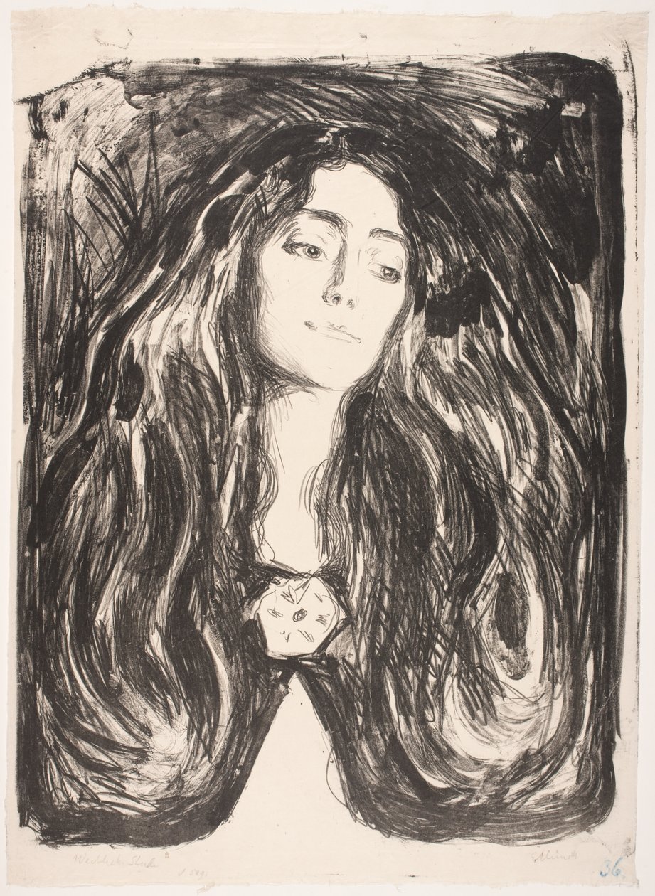 madonna by Edvard Munch