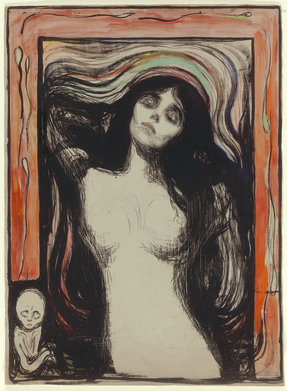 madonna by Edvard Munch