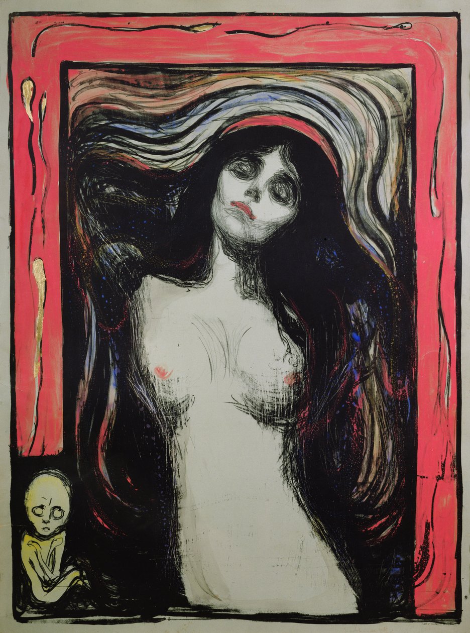 madonna by Edvard Munch