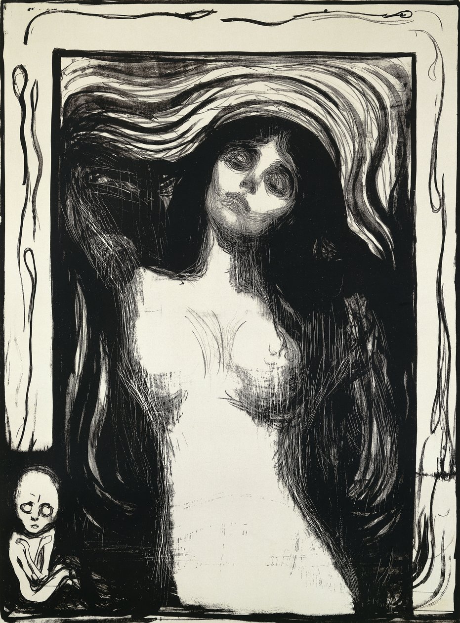 madonna by Edvard Munch