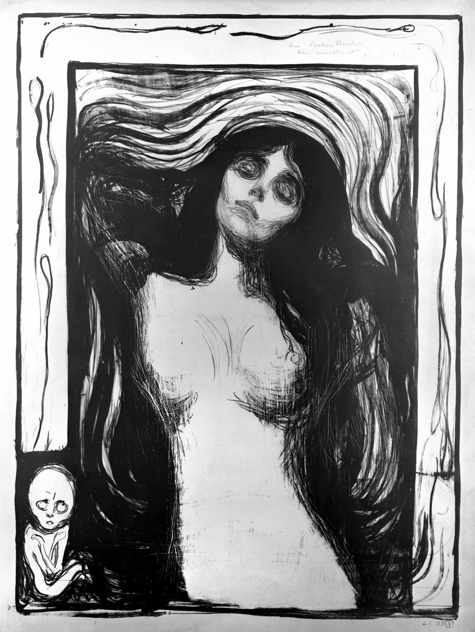 Madonna, Edvard Munch