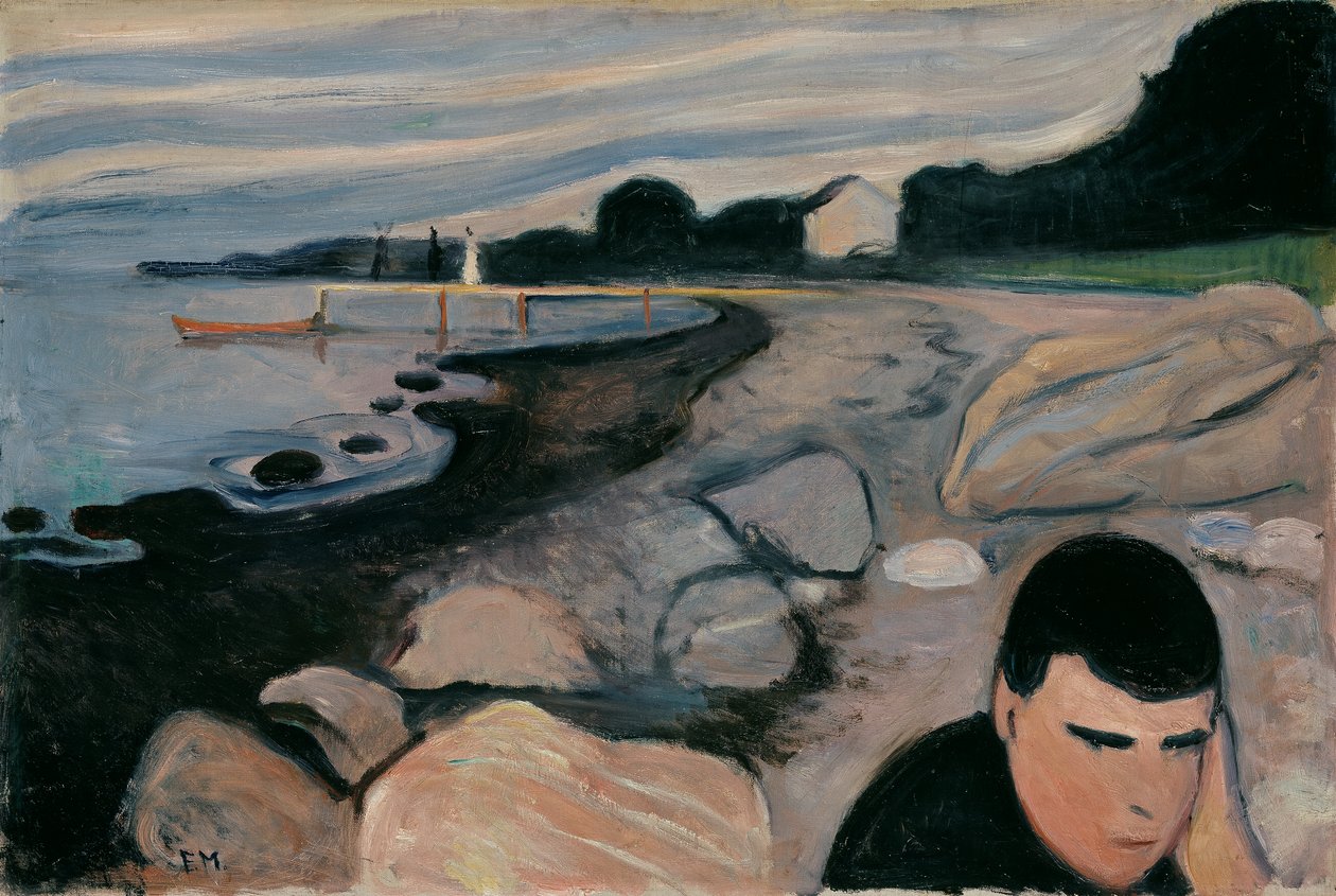 Melankoli by Edvard Munch