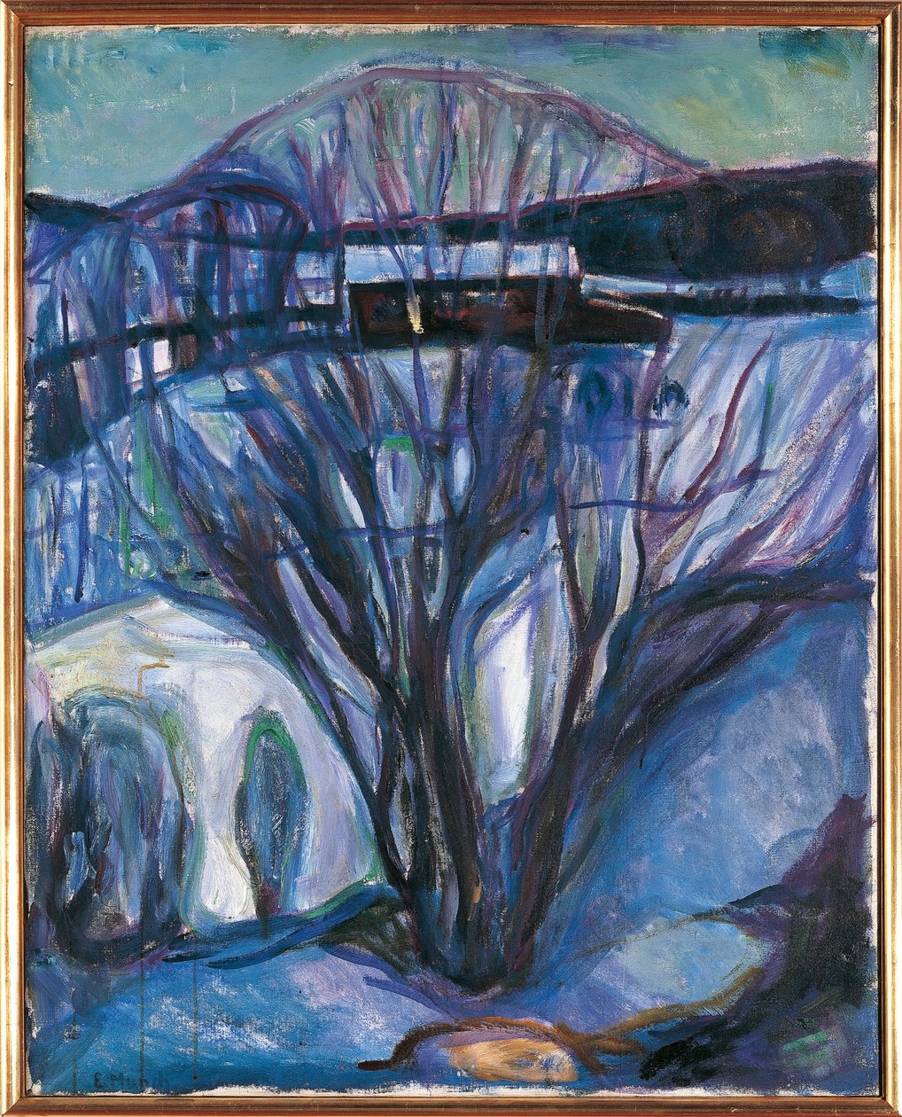 Norveç, Oslo, Kış Manzarası, Ekely by Edvard Munch