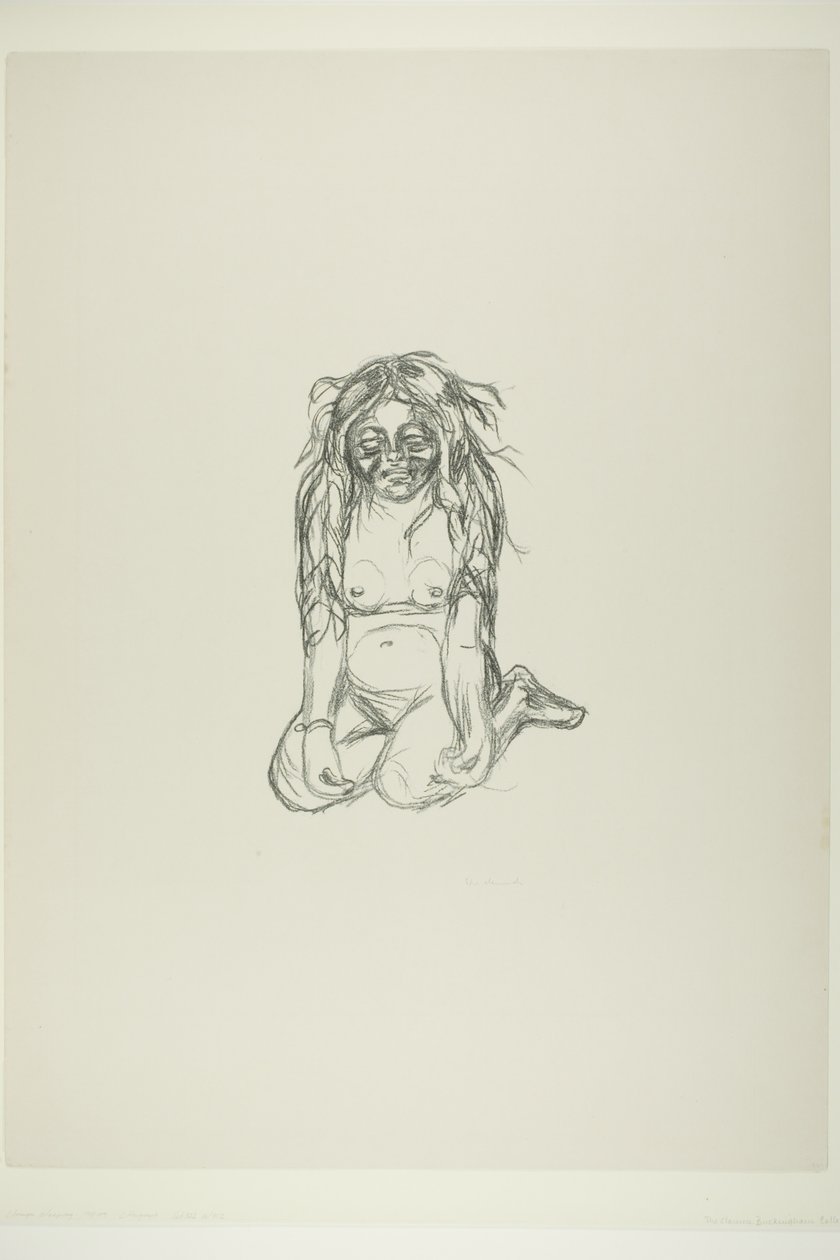 Omega Ağlayan by Edvard Munch