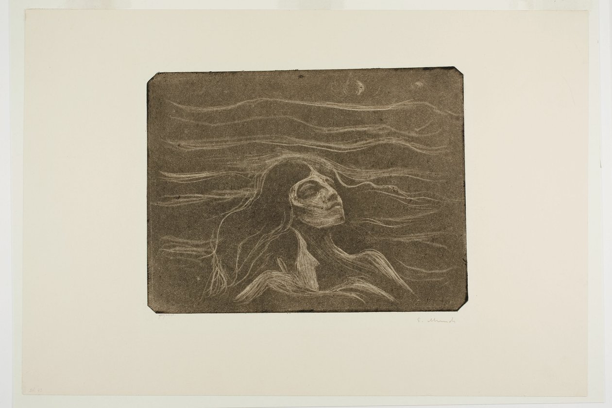 Aşkın Dalgalarında by Edvard Munch