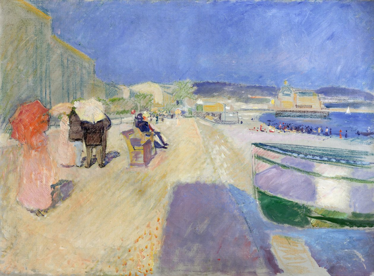 Promenade des Anglais by Edvard Munch
