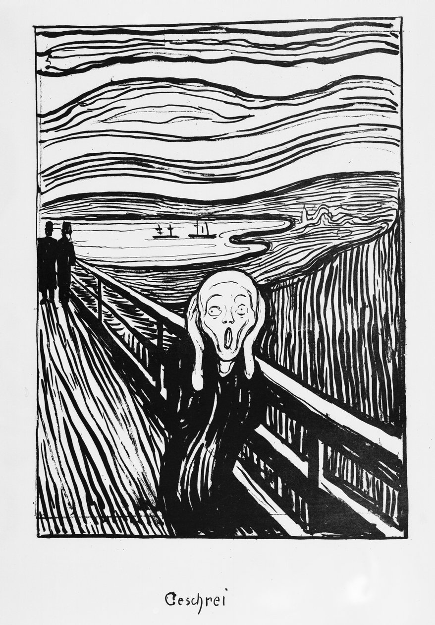 Çığlık by Edvard Munch