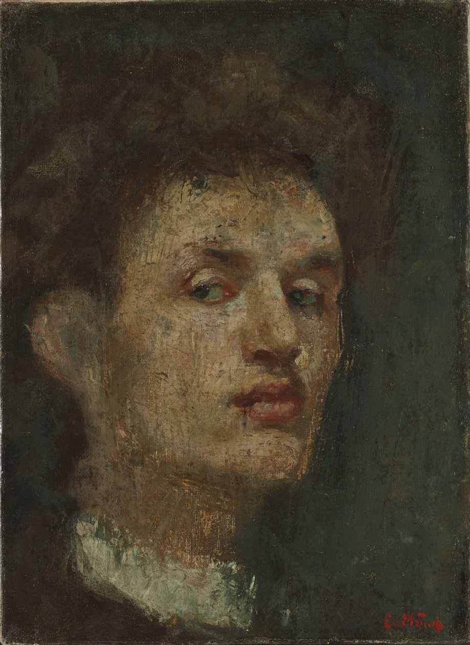 Otoportre by Edvard Munch
