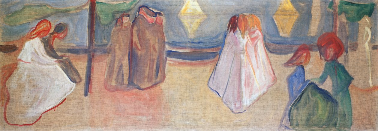 Yaz Gecesi by Edvard Munch